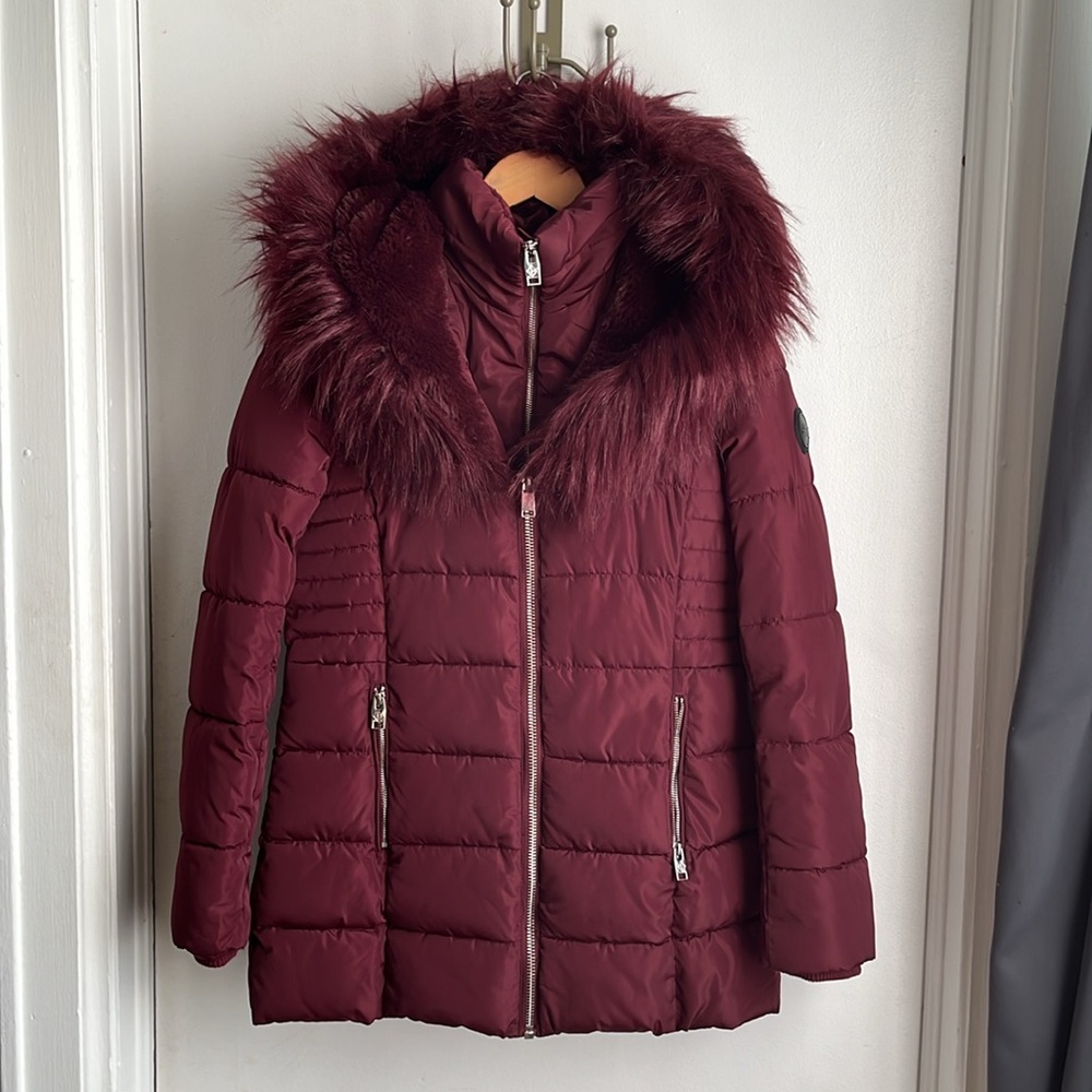 Point Zero purple puffy jacket size small